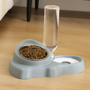 Discover the Ultimate Pet Feeding Solution: The Multifunctional Pet Feeder with Stainless Steel Bowl
