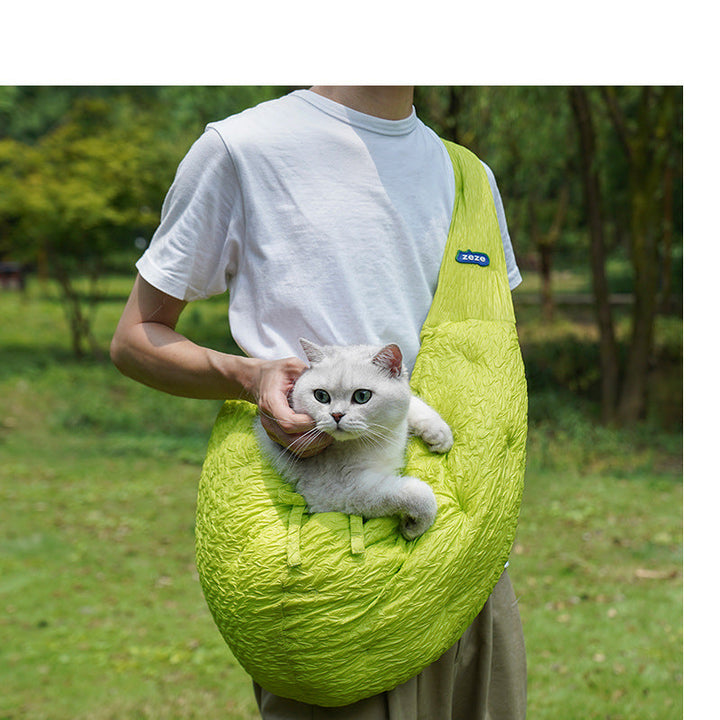 Warm Small Dog Portable Shoulder Carrier Bag