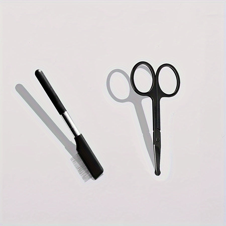 Soft Pet Eye Grooming Brush With Comb